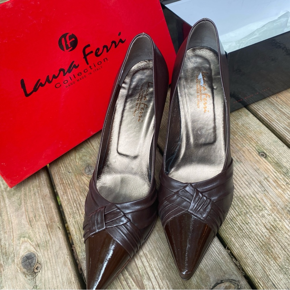 GORGEOUS Italian leather pumps!